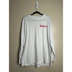 Men’s Size 3XL Anabil USA Snap-On Punisher Skull Long Sleeve Graphic T-Shirt Tee